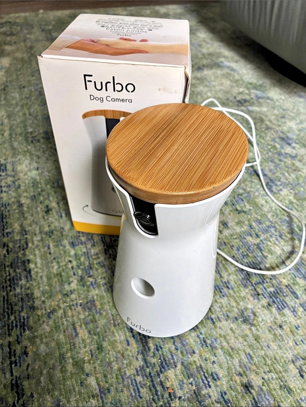 Furbo 360° Dog Camera White & Brown
